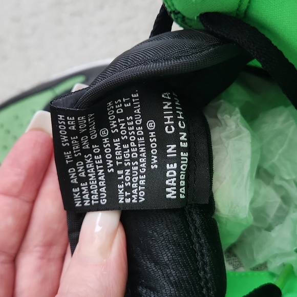 Mens Jordan 1 Retro High Zoom Zen Green Size 14 - Picture 5 of 8